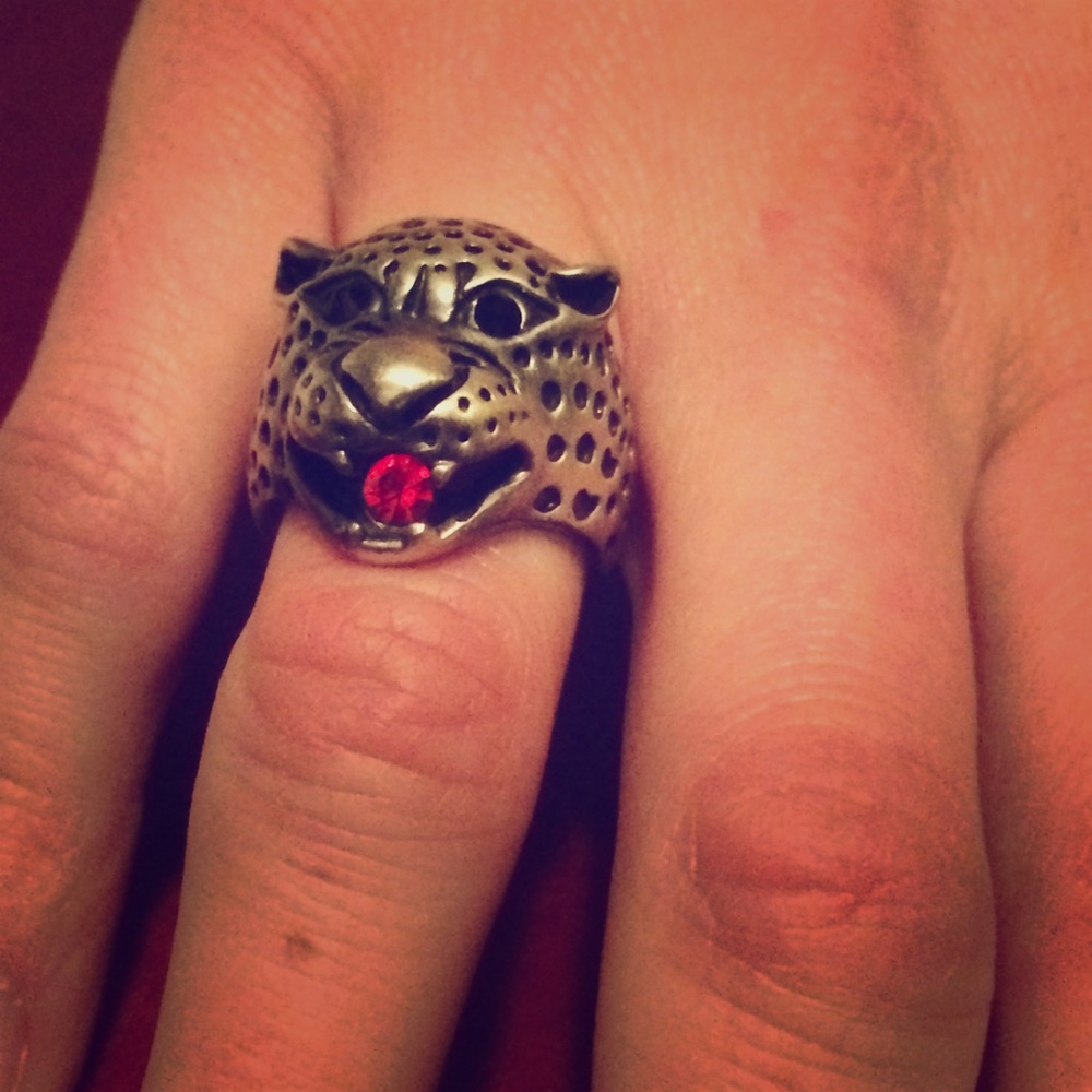 Vintage Leopard ring